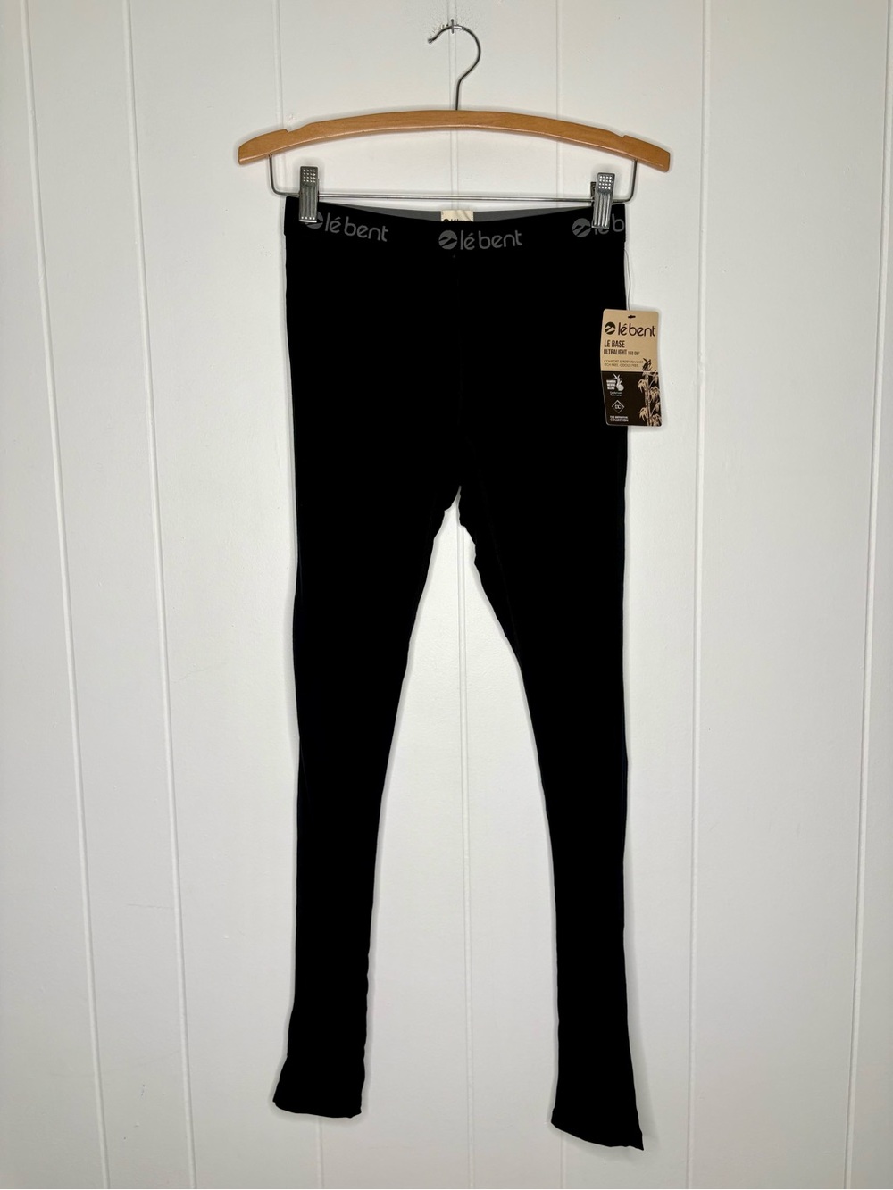 NWT Le Bent Le Base Lightweight Merino Wool and Bamboo Base Layer Pants Outdoor